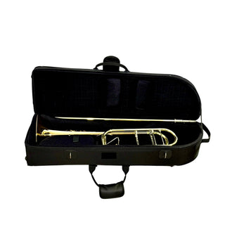 S.E. Shires Q30GA Q Series Tenor Trombone Gold Brass Bell Axial-Flow Valve