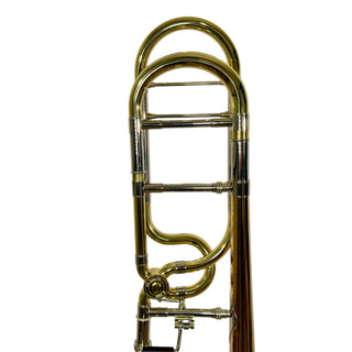 S.E. Shires Q30GR Q Series Tenor Trombone Gold Brass Bell Rotary Valve
