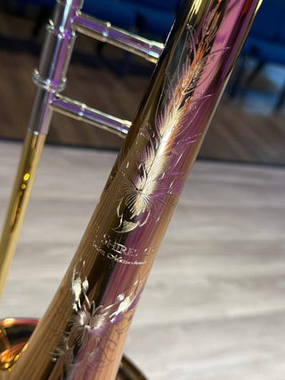 S.E. Shires Vintage Elkhart Tenor Trombone - Dual Bore Valve
