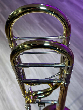 S.E. Shires Vintage Elkhart Tenor Trombone - Dual Bore Valve