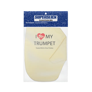 Superslick "I Love My Trumpet" Polish Mitt