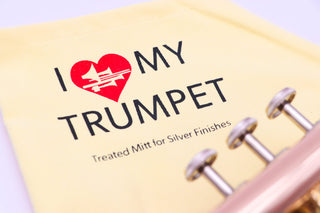 Superslick "I Love My Trumpet" Polish Mitt