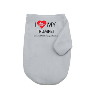 Superslick "I Love My Trumpet" Polish Mitt