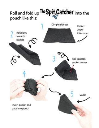 The Original Spit Catcher for all Brass Instrumentalists