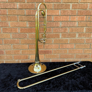 Thein American 22 Tenor Trombone - Yellow Brass Cut Bell Lacquered