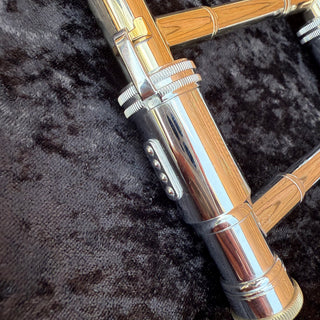 Thein American 22 Tenor Trombone - Yellow Brass Cut Bell Lacquered
