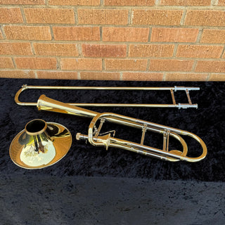 Thein American 22 Tenor Trombone - Yellow Brass Cut Bell Lacquered