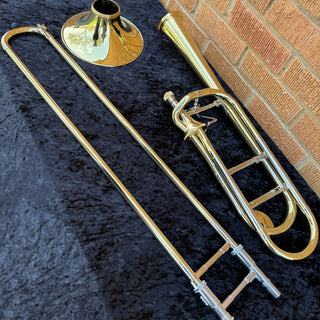 Thein American 22 Tenor Trombone - Yellow Brass Cut Bell Lacquered