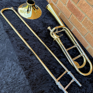 Thein American 22 Tenor Trombone - Yellow Brass Cut Bell Lacquered