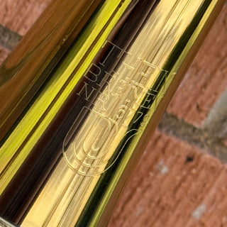 Thein American 22 Tenor Trombone - Yellow Brass Cut Bell Lacquered