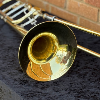 Thein American 22 Tenor Trombone - Yellow Brass Cut Bell Lacquered