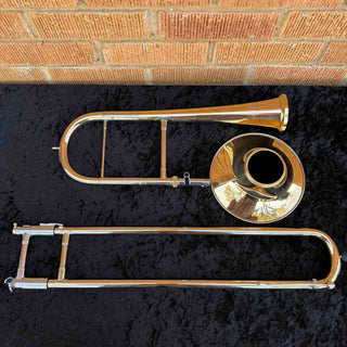 Thein New York Eb - Alto Trombone - Gold Brass Cut Bell Lacquered