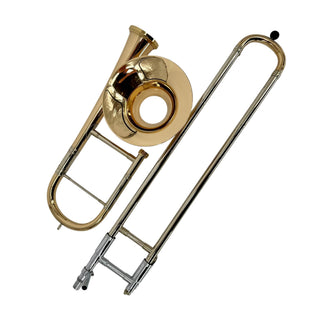 Thein New York Eb - Alto Trombone - Gold Brass Cut Bell Lacquered