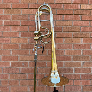 Thein Universal 007 Personal Model Bass Trombone - Yellow Brass Cut Bell Lacquered
