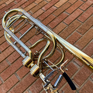 Thein Universal 007 Personal Model Bass Trombone - Yellow Brass Cut Bell Lacquered