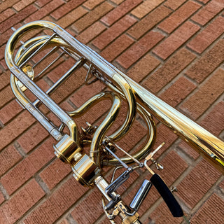 Thein Universal 007 Personal Model Bass Trombone - Yellow Brass Cut Bell Lacquered