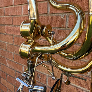 Thein Universal 007 Personal Model Bass Trombone - Yellow Brass Cut Bell Lacquered