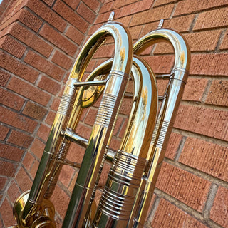 Thein Universal 007 Personal Model Bass Trombone - Yellow Brass Cut Bell Lacquered