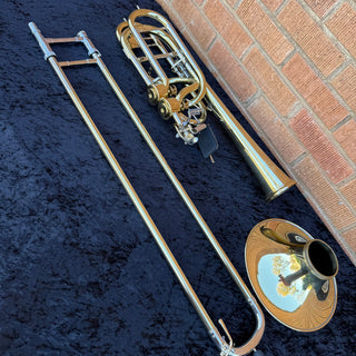 Thein Universal 007 Personal Model Bass Trombone - Yellow Brass Cut Bell Lacquered
