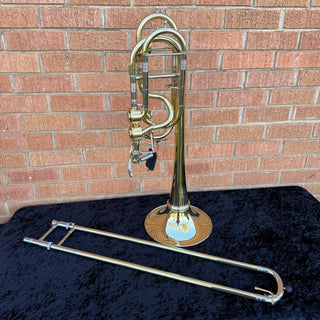 Thein Universal 007 Personal Model Bass Trombone - Yellow Brass Cut Bell Lacquered