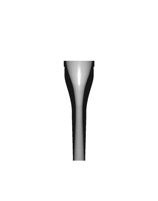 Verus 72 - French Horn Two-Piece Mouthpiece Underpart - Brushed Raw Brass