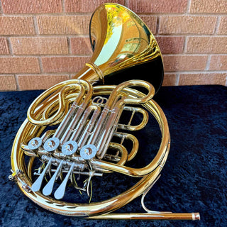 Verus C - F/Bb Double French Horn - Yellow Brass - Detachable Bell - Unlacquered Finish