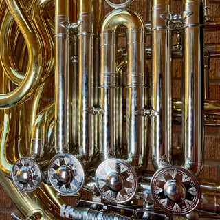 Verus C - F/Bb Double French Horn - Yellow Brass - Detachable Bell - Unlacquered Finish