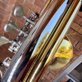 Verus C - F/Bb Double French Horn - Yellow Brass - Detachable Bell - Unlacquered Finish