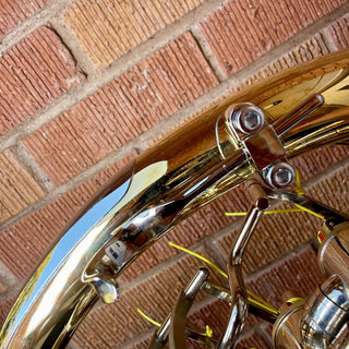 Verus C - F/Bb Double French Horn - Yellow Brass - Detachable Bell - Unlacquered Finish