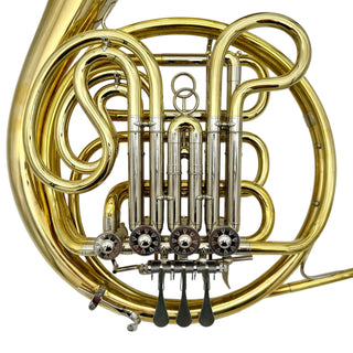 Verus C - F/Bb Double French Horn - Yellow Brass - Detachable Bell - Unlacquered Finish
