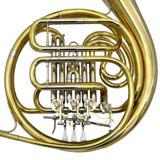 Verus C - F/Bb Double French Horn - Yellow Brass - Detachable Bell - Unlacquered Finish