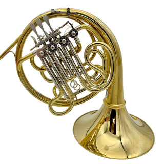 Verus C - F/Bb Double French Horn - Yellow Brass - Detachable Bell - Unlacquered Finish