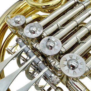 Verus C - F/Bb Double French Horn - Yellow Brass - Detachable Bell - Unlacquered Finish