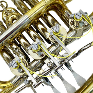 Verus C - F/Bb Double French Horn - Yellow Brass - Detachable Bell - Unlacquered Finish