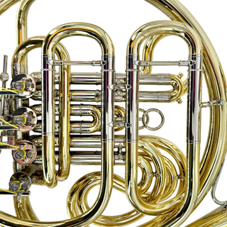 Verus C - F/Bb Double French Horn - Yellow Brass - Fixed Bell - Lacquered Finish