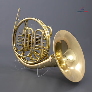 Verus Chicago - F/Bb Double French Horn - Yellow Brass - Detachable Bell - Unlacquered Finish