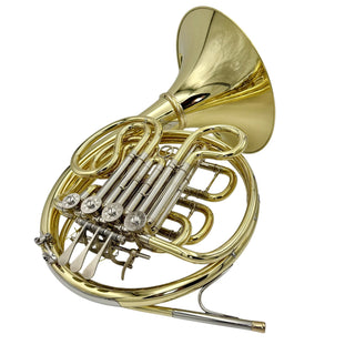 Verus Chicago - F/Bb Double French Horn - Yellow Brass - Detachable Bell - Unlacquered Finish