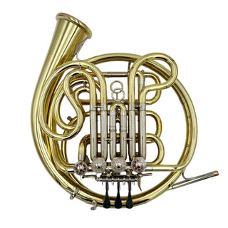 Verus Chicago - F/Bb Double French Horn - Yellow Brass - Detachable Bell - Unlacquered Finish