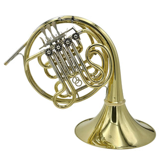 Verus Chicago - F/Bb Double French Horn - Yellow Brass - Detachable Bell - Unlacquered Finish