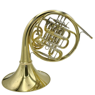 Verus Chicago - F/Bb Double French Horn - Yellow Brass - Detachable Bell - Unlacquered Finish