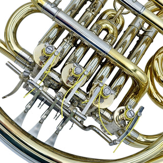 Verus Chicago - F/Bb Double French Horn - Yellow Brass - Detachable Bell - Unlacquered Finish