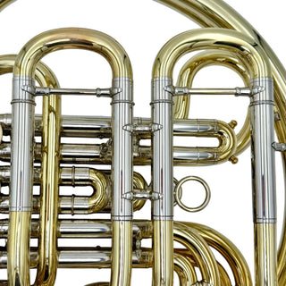 Verus Chicago - F/Bb Double French Horn - Yellow Brass - Detachable Bell - Unlacquered Finish