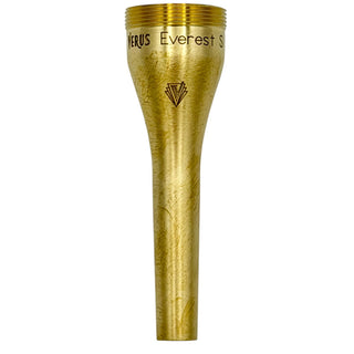 Verus Everest - French Horn Two-Piece Mouthpiece Underpart - Brushed Raw Brass