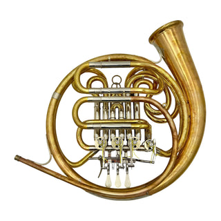 Verus KX - F/Bb Double French Horn - Yellow Brass - Detachable Bell - Unlacquered Finish - Serial #: 2262 (Pre-Owned)