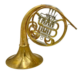 Verus KX - F/Bb Double French Horn - Yellow Brass - Detachable Bell - Unlacquered Finish - Serial #: 2262 (Pre-Owned)