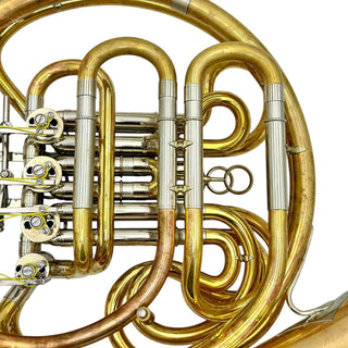 Verus KX - F/Bb Double French Horn - Yellow Brass - Detachable Bell - Unlacquered Finish - Serial #: 2262 (Pre-Owned)