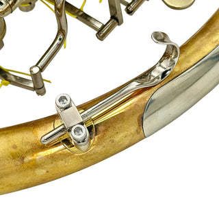 Verus KX - F/Bb Double French Horn - Yellow Brass - Detachable Bell - Unlacquered Finish - Serial #: 2262 (Pre-Owned)