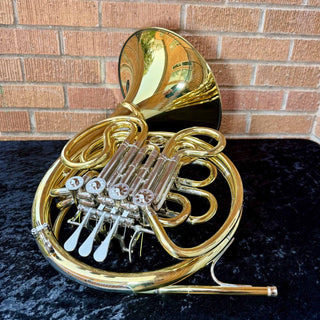 Verus K - F/Bb Double French Horn - Yellow Brass - Detachable Bell - Unlacquered Finish