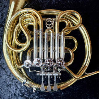 Verus K - F/Bb Double French Horn - Yellow Brass - Detachable Bell - Unlacquered Finish