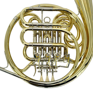 Verus K - F/Bb Double French Horn - Yellow Brass - Detachable Bell - Unlacquered Finish